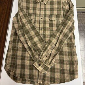 Men's Hurley Long Sleeve Flannel